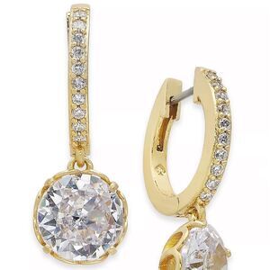 Kate Spade Bright Ideas Cubic Zirconia Earrings in Gold
